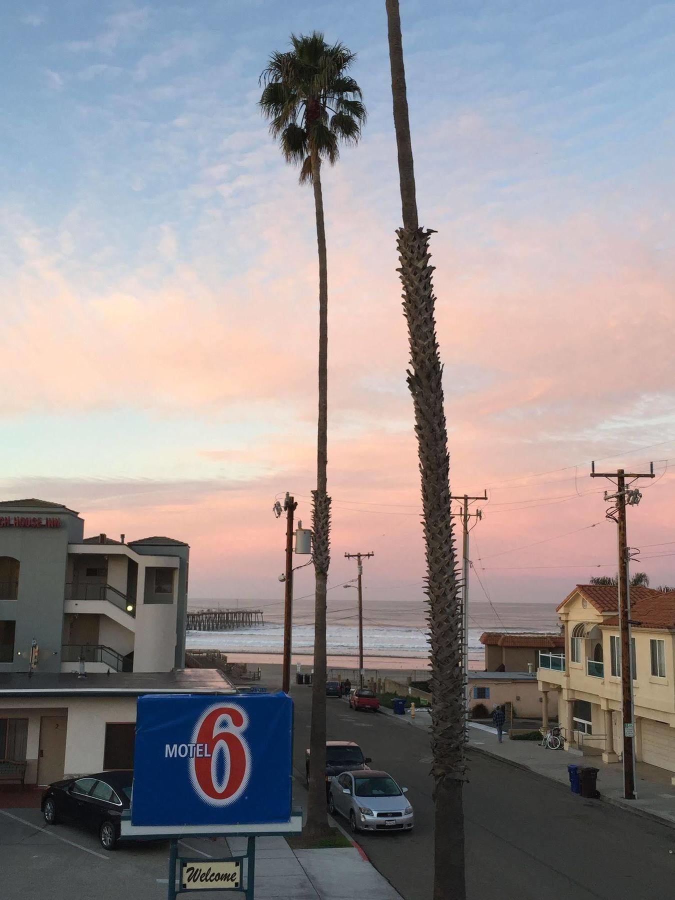 Motel 6 Pismo Beach Ca Pacific Ocean Bagian luar foto